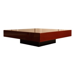 Lacquered Coffee Table, Italy, 1970s For Sale