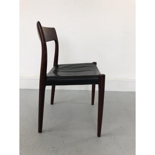 Palisander & Teak Dining Chair by Niels Otto Møller for JL Møllers, Denmark, 1970s For Sale - Image 11 of 18