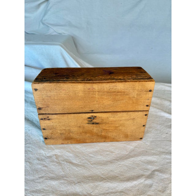 Early 20th Century Pine Shoe Shine Box For Sale - Image 12 of 12