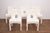 Rare original set of five Universale 4869 chairs, designed by Joe Colombo for Kartell, dating from 1973. The chairs are...