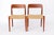 Large Danish Teak Dining Chairs Model 75 with Papercord Seats by Niels Otto (N. O.) Møller for J.L. Møllers, 1950s, Set of 8 For Sale - Image 4 of 12
