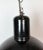 Mid-Century Modern Industrial Black Enamel Factory Pendant Lamp, 1950s For Sale - Image 3 of 18