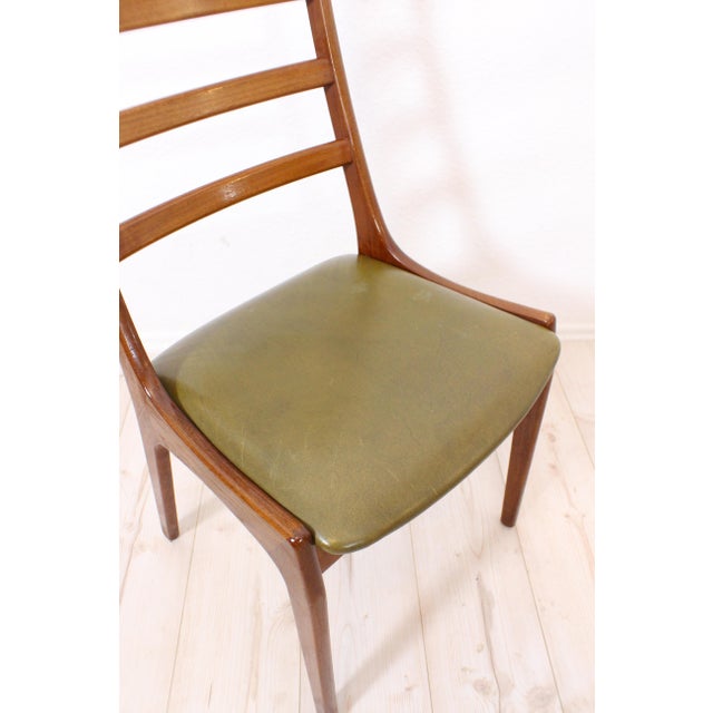 Teak Dining Chairs by Kai Kristiansen for KS Møbler, Denmark, 1960s, Set of 2 For Sale - Image 10 of 12