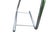 1970's Chrome Paperclip Tubular Tresles With Glass Top Table For Sale - Image 6 of 14