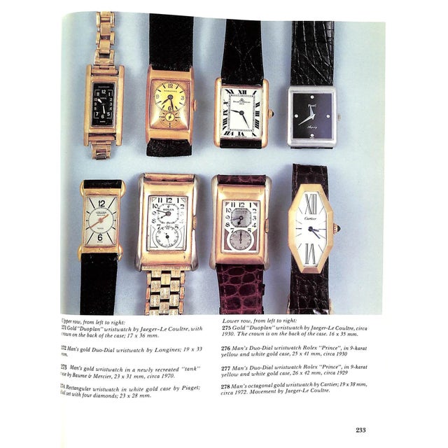 "Wristwatches History of a Century's Development" 1986 Brunner, Gisbert L. Muhe, Richard Kahlert, Helmut For Sale - Image 11 of 12