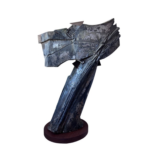 Patrick Rollet, Large Abstract Sandstone Sculpture, 100cm For Sale - Image 13 of 13