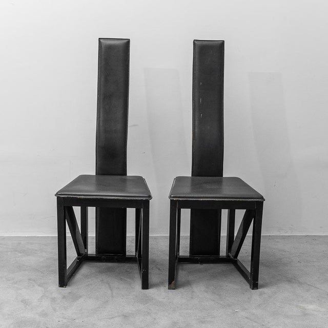 Edo Chairs by Kisho Kurokawa for PPM Design, 1980s, Set of 2 For Sale - Image 3 of 10