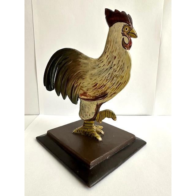 This item was sourced in Scotland. This handsome hand crafted wooden Cockrell deserves the perfect spot to be shown off in...