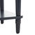Wood Siobhan Accent Table with Storage Drawer in Navy For Sale - Image 7 of 10