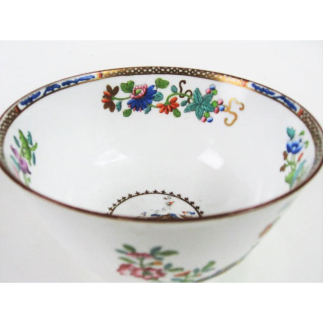 18c Josiah Spode Peacock Bowl - England For Sale - Image 10 of 12