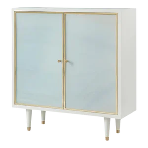 Coastal Sea Glass Cabinet