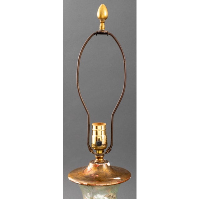 Pair of Mercury Glass Lamps, 20th C For Sale - Image 9 of 9