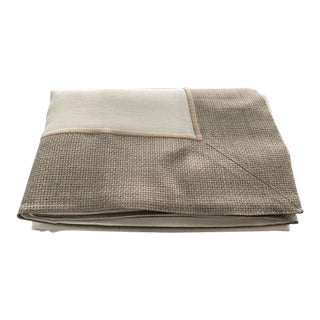 Rustic Elegance Natural Linen Tablecloth For Sale