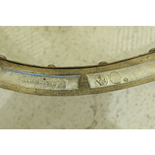 Virginia Metalcrafters Colonial Williamsburg Brass Fireplace Fender