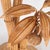 Bohemian Palm Floor Lamp in Rattan For Sale - Image 15 of 17