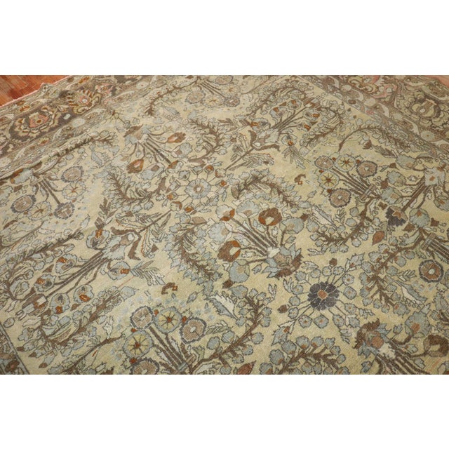 Textile Antique Persian Lilihan Rug rug no.j3225 For Sale - Image 7 of 11