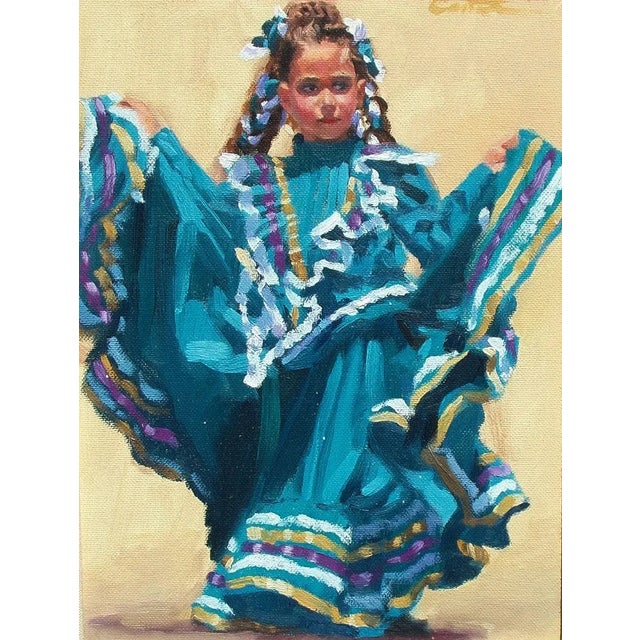 Untitled framed original oil painting on canvas board by Mitch Caster. Hand signed by the artist. Framed Size: 18" x 15",...