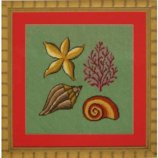 "Needlepoint Shells" For Sale