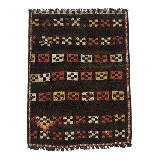 Antique Konya Rug | Abstract Geometric Design | 3' X 4' For Sale