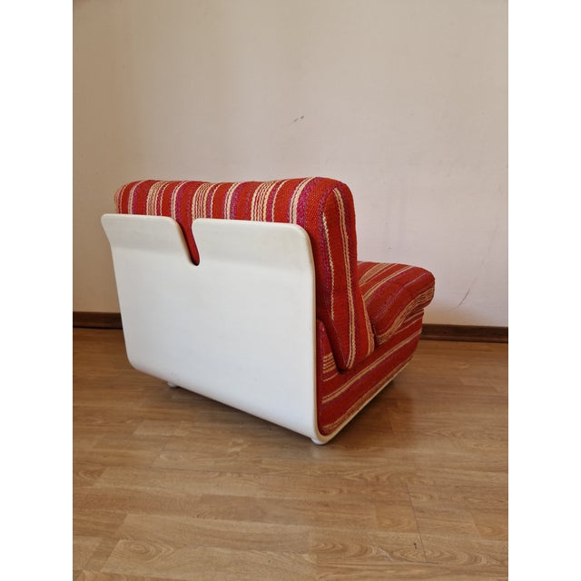 Vintage Amanta Style Lounge Chairs by Franco Colli Turin, 1970s, Set of 2 For Sale - Image 3 of 18