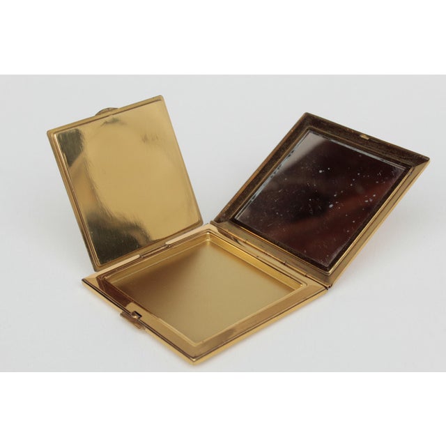 Art Deco Square Cosmetic Box, 1930s For Sale - Image 6 of 10