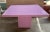 Large Square Dining Table in Metal, 1970s For Sale - Image 10 of 10