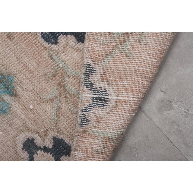 1960s Vintage Turkish Extra-Long Hallway Runner 1'10'' X 19'2'' For Sale - Image 10 of 10