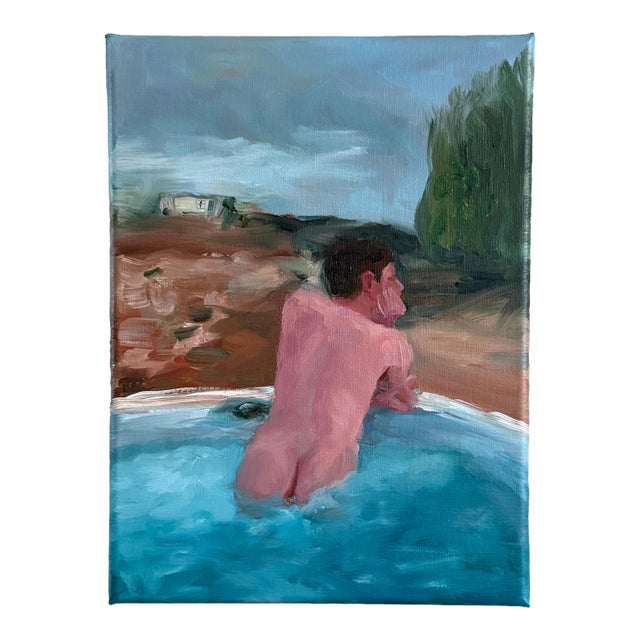 Ponder - Oil on Linen by Kory Alexander For Sale