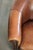 Animal Skin English-Style Club Chair in Sheepskin Leather For Sale - Image 7 of 14