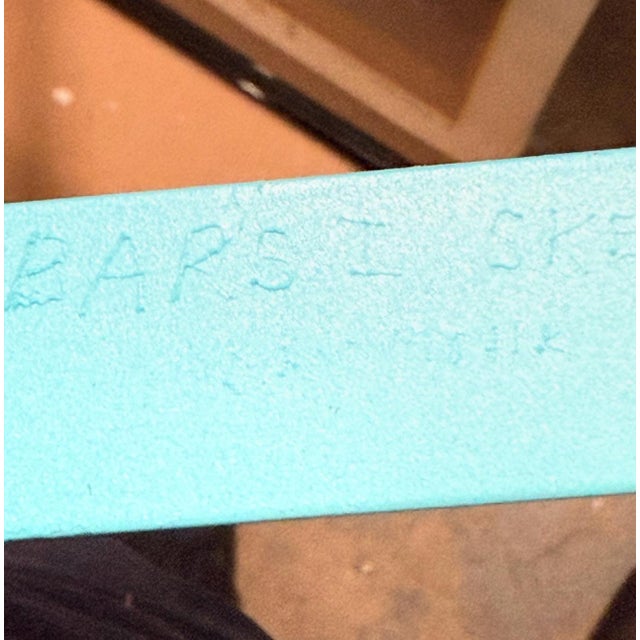 Larry Mohr, Bars II Sketch Painted Abstract Expressionist Geometric Sculpture Larry Mohr, 1982 For Sale - Image 10 of 18