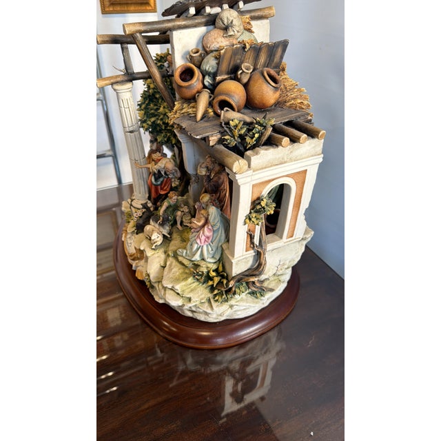 Majestic Prince Nativity Scene from Capodimonte Porcelain, 1990s For Sale - Image 12 of 16