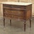 French 19th Century French Louis XVI Walnut Commode For Sale - Image 3 of 18