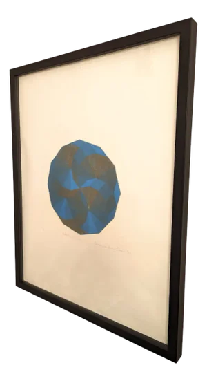 Berenice Benjelloun, Rotation of Four, 1972, Print, Framed