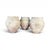 This rustic set of three 18th century Spanish jars showcases the beauty of handcrafted pottery, with each vessel featuring...
