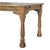 2020s Solid Oak-Finish Mango Wood Dining Table For Sale - Image 5 of 8