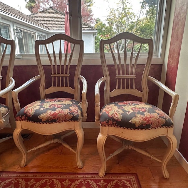 Mid-Century Drexel Heritage Pedestal Table - Set of 5 For Sale In San Francisco - Image 6 of 10