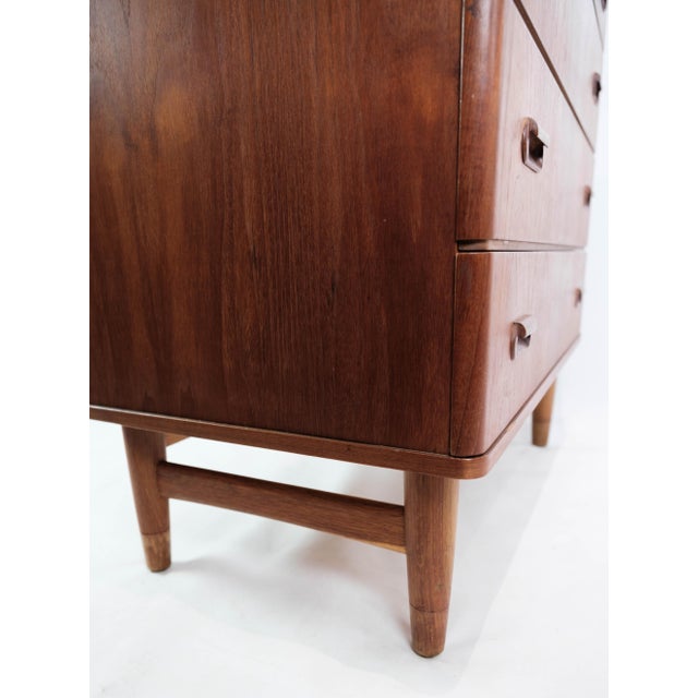 Danish Teak Chest of Drawers, 1960s For Sale - Image 17 of 18
