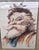 Wood Vintage 1991 "Saint Nicholas" Ramon Santiago Hand Signed Framed Christmas Art Print For Sale - Image 7 of 13
