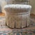 Early 21st Century Napoleonic Golden Bee Tufted Ottoman For Sale In Pittsburgh - Image 6 of 12