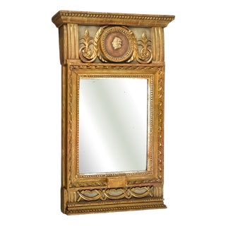 Antique Gustavian Mirror, 1860 For Sale