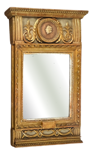 Antique Gustavian Mirror, 1860