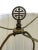 Metal Mid 20th Century Chinoiserie Trumpet Flower Lamp For Sale - Image 7 of 7