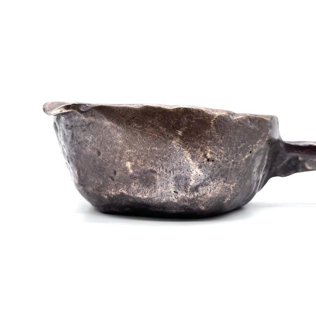 Brutalist Bronze Ashtray with Handle by Heinrich Brockmeier, 1970s For Sale - Image 12 of 15