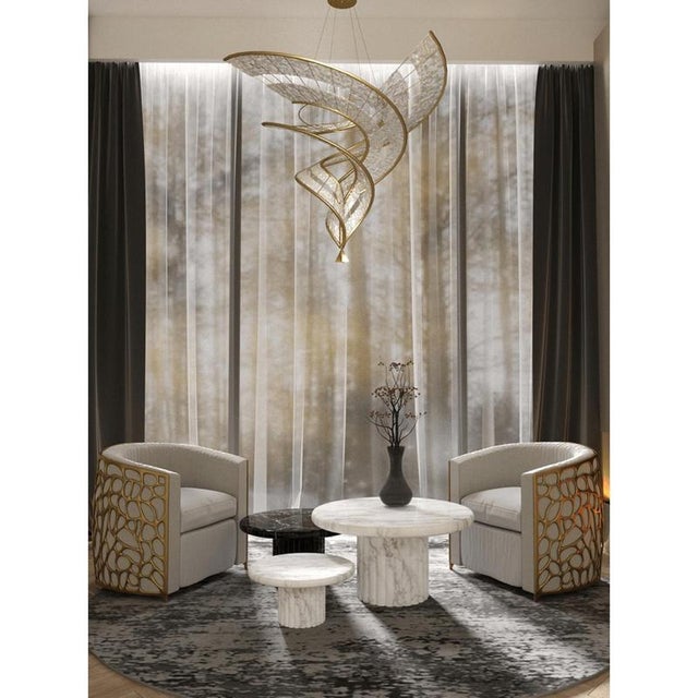 Collection Genesi Table Lamp in Metal and Glass by Jago For Sale - Image 14 of 16