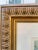 2000 - 2009 Lovely Wedding, Gilded Wood and Glass Frame For Sale - Image 5 of 7