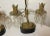 1930s 2 Antique Ornate Victorian Style Figural Bronze Wood Angel Cherub Table Lamps For Sale - Image 5 of 12