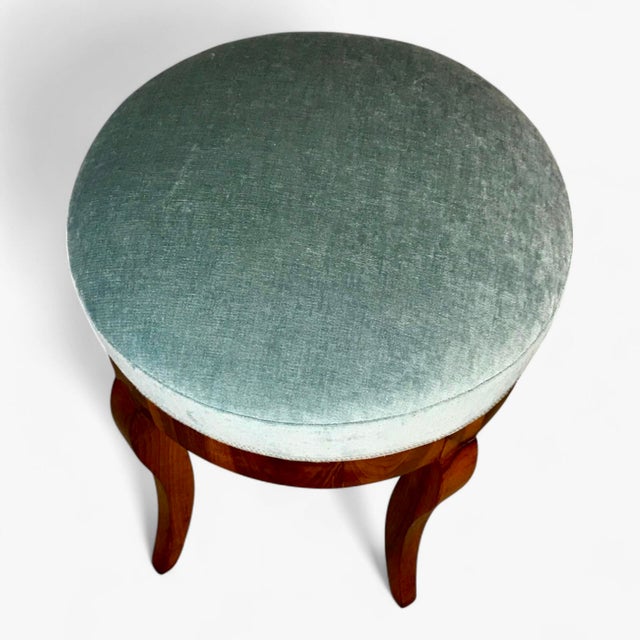 Pair of Biedermeier Stools, Germany 1820 For Sale - Image 4 of 5