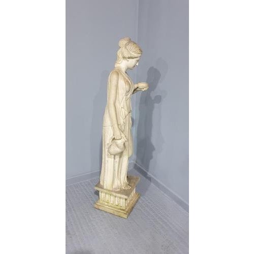 Stone Large Terrazzo Figure of David For Sale - Image 7 of 9