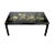 Black Hand-Painted Golden Chinese-Style Lotus Coffee Table For Sale In New York - Image 6 of 10