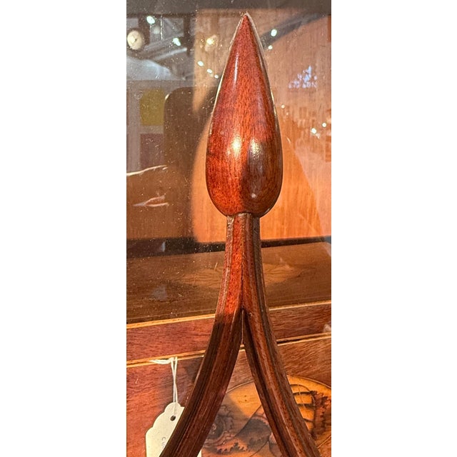 Small Georgian Mahogany Breakfront Bookcase, 1800s For Sale - Image 9 of 12